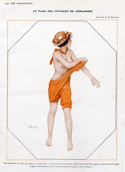 pinup by Raphael Kirchner