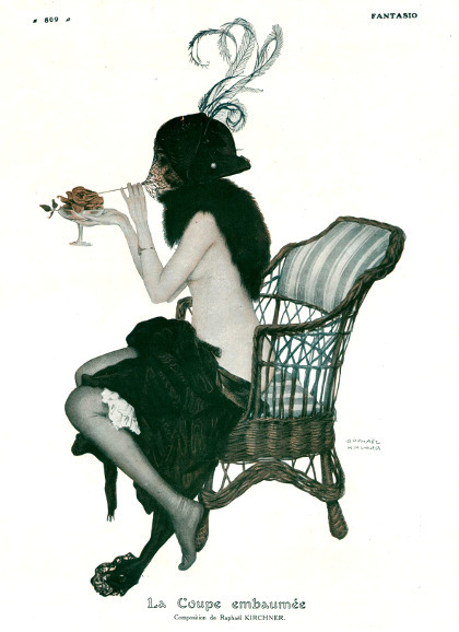 pinup by Raphael Kirchner